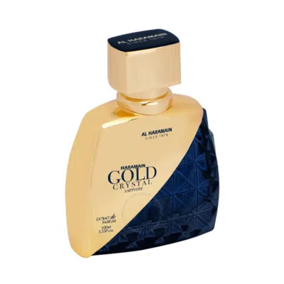 Al Haramain Ladies Gold Crystal Sapphire Extrait De Parfum Spray 3.33 oz (tester) Fragrances 6291106 In Neutral