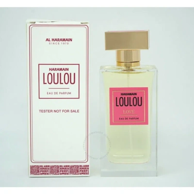 Al Haramain Ladies Loulou Love Edp Spray 3.3 oz (tester) Fragrances 6291106814019 In N/a