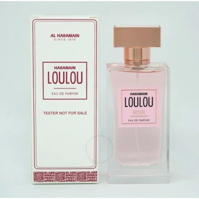 Al Haramain Ladies Loulou Rose Edp Spray 3.3 oz (tester) Fragrances 6291106814187