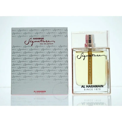 Al Haramain Ladies Signature Rose Gold Edp Spray 3.4 oz Fragrances 6291106812862 In Black / Gold / Rose / Rose Gold