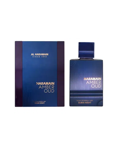 Al Haramain Men's 3.4oz Amber Oud Dubai Night Extrait De Parfum Spray In Blue