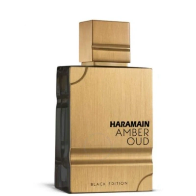 Al Haramain Men's Amber Oud Black Edition Edp 5.0 oz Fragrances 6291100132201 In Amber / Black
