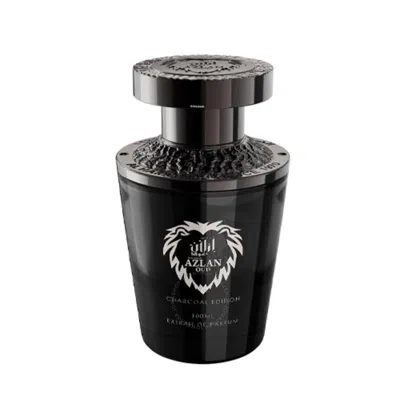 Al Haramain Men's Azlan Oud Charcoal Edition Extrait De Parfum Spray 3.38 oz (tester) Fragrances 629 In White