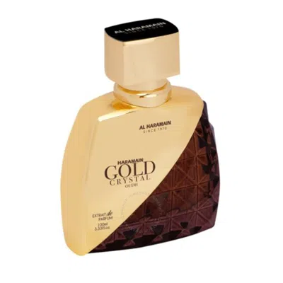 AL HARAMAIN AL HARAMAIN MEN'S GOLD CRYSTAL OUDH EXTRAIT DE PARFUM SPRAY 3.4 OZ (TESTER) FRAGRANCES 6291106813562