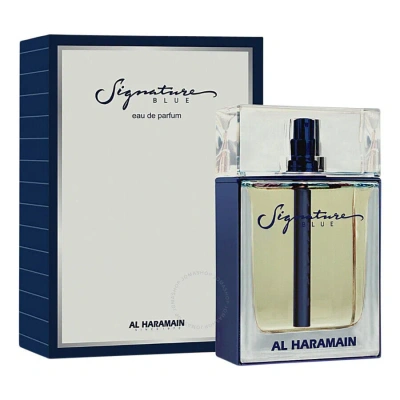 Al Haramain Men's Signature Blue Edp 3.4 oz (tester) Fragrances 6390902023134 In Blue / Green