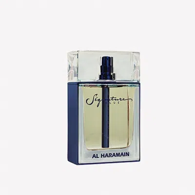 Al Haramain Men's Signature Blue Edp 3.4 oz (tester) Fragrances 6291106811223 In White
