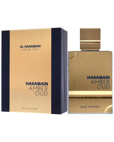 Al Haramain Unisex 2oz Amber Oud Bleu Edition Edp Spray In Transparent