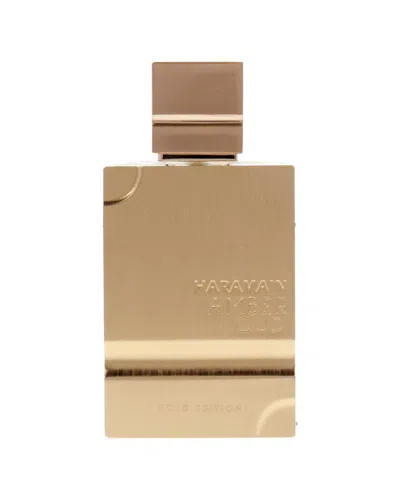 Al Haramain Unisex 2oz Amber Oud - Gold Edition Edp In Transparent
