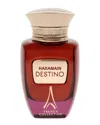 Al Haramain Unisex 3.33oz French Collection - Destino Edp In Transparent