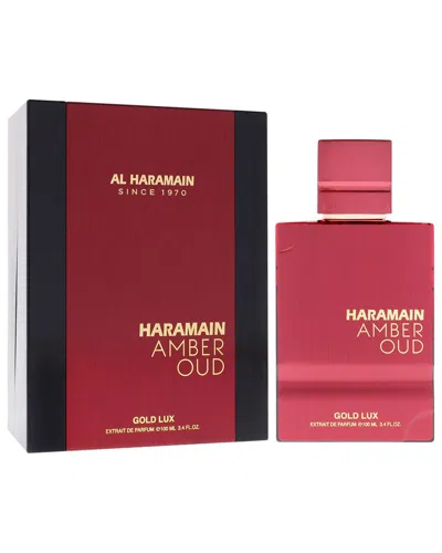 Al Haramain Unisex 3.4oz Amber Oud - Gold Lux Edp In Transparent