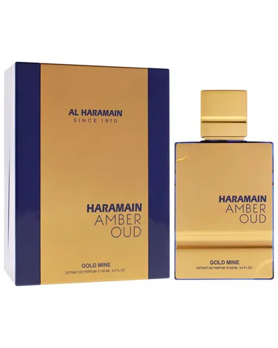 Al Haramain Unisex 3.4oz Amber Oud - Gold Mine Edp In Transparent
