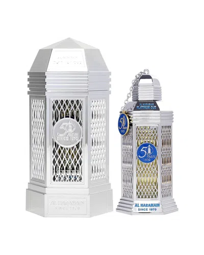 Al Haramain Unisex 3.4oz Platinum Oud Edp