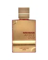 Al Haramain Unisex 4oz Amber Oud - Ruby Edition Edp In Transparent