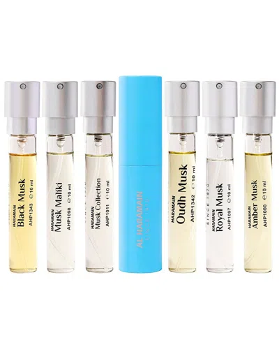 Al Haramain Unisex 6pc Mini Discovery Set Discovery Set - Musk Series Parfum In Transparent