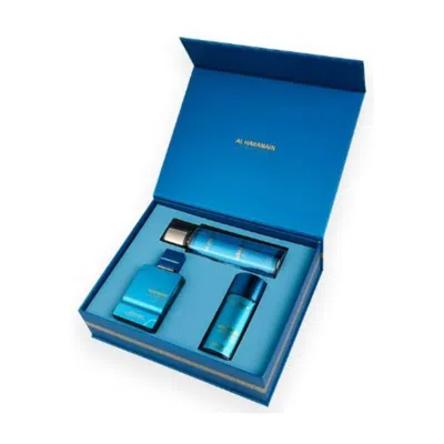 Al Haramain Unisex Amber Oud Aqua Dubai (tester) Gift Set Fragrances 6600001289233