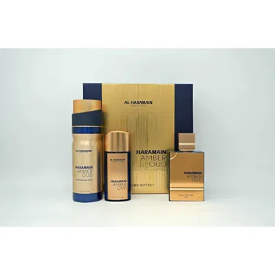 Al Haramain Unisex Amber Oud Bleu Gift Set Fragrances 6291106814316