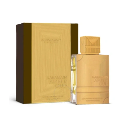 Al Haramain Unisex Amber Oud Gold Edition Extreme Pure Perfume Gift Set Fragrances 6291106813050 In Amber / Gold