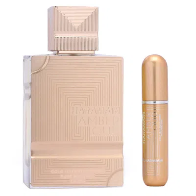 Al Haramain Unisex Amber Oud Gold Edition Extreme Pure Perfume Gift Set Fragrances 6291106813067