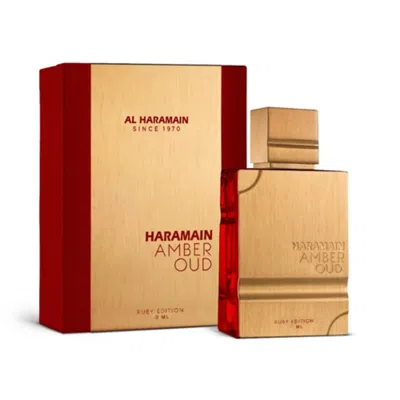 Al Haramain Unisex Amber Oud Ruby Edition Edp Spray 2.03 oz (tester) Fragrances 6291100132157 In Amber / Ruby