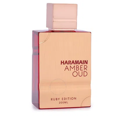 Al Haramain Unisex Amber Oud Ruby Edition Edp Spray 6.76 oz (tester) Fragrances 6291106813142 In White