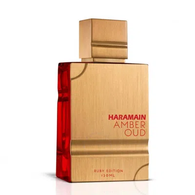 Al Haramain Unisex Amber Oud Ruby Edp 4.0 oz (tester) Fragrances In White