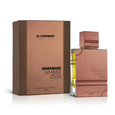 Al Haramain Unisex Amber Oud Tobacco Edition Edp Spray 6.76 oz (tester) Fragrances In Amber / Black