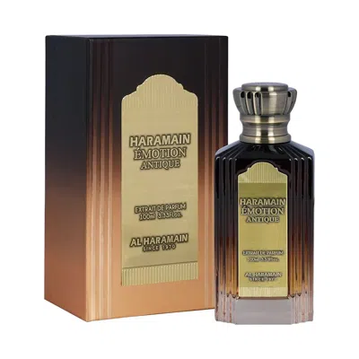 Al Haramain Unisex Emotion Antique Extrait De Parfum Spray 3.4 oz Fragrances 6291106813692 In Transparent