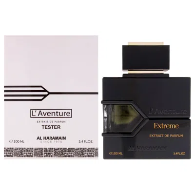 Al Haramain Unisex L'aventure Extreme Extrait De Parfum Spray 3.4 oz (tester) Fragrances 66000012880 In Transparent