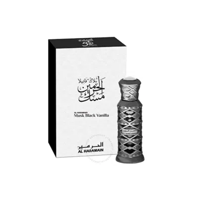 Al Haramain Unisex Musk Black Vanilla Perfume Oil 0.4 oz Fragrances 6291100130054 In White
