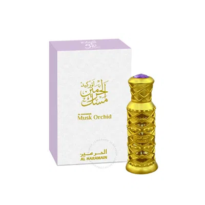 Al Haramain Unisex Musk Orchid Perfume Oil 0.4 oz Fragrances 6291100130047 In Yellow
