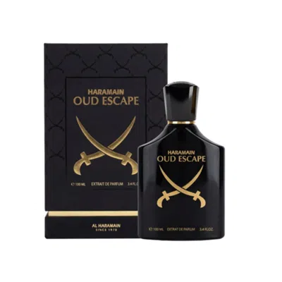 Al Haramain Unisex Oud Escape Extrait De Parfum Spray 3.4 oz Fragrances 6291106817478