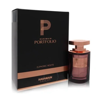 Al Haramain Unisex Portfolio Euphoric Roots Edp Spray 2.5 oz Fragrances 6291100130832 In Rose / White