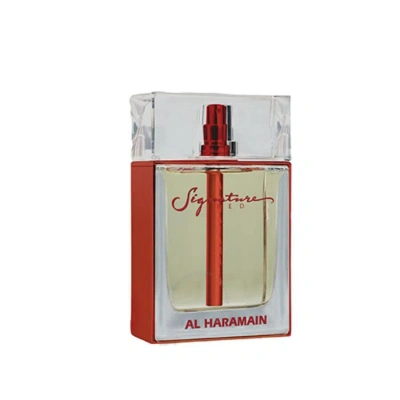 Al Haramain Unisex Signature Red Edp Spray 3.4 oz Fragrances 6291100132836 In Red   /   Red. / Green