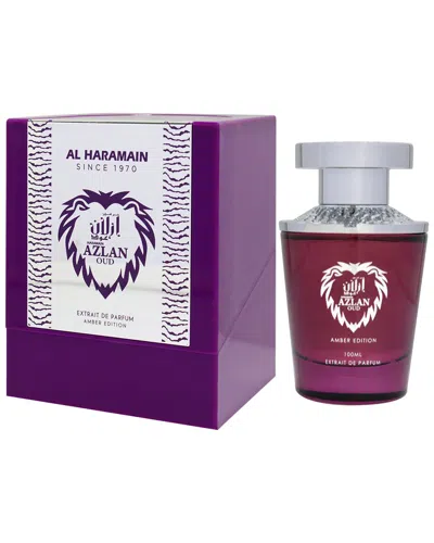 Al Haramain Women's 3.33oz Azlan Oud - Amber Edition Edp In White