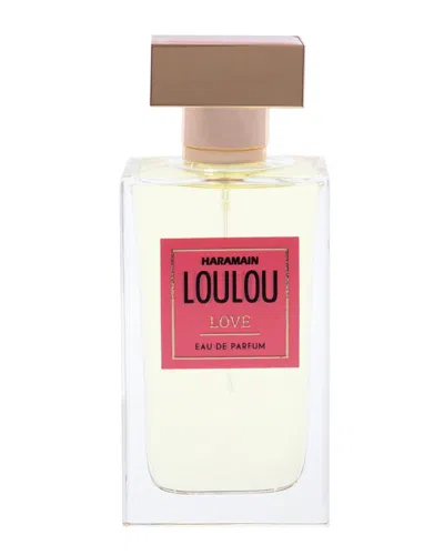 Al Haramain Women's 3.33oz Loulou Love Edp In Multi