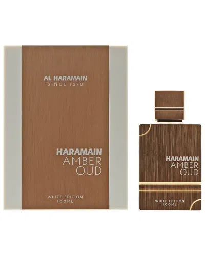 Al Haramain Women's 3.4oz Amber Oud White Edp Spray In Brown