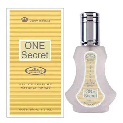 Al Rehab Men's One Secret Edp Spray 1.15 oz Fragrances 6291110003980
