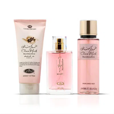 Al Rehab Unisex Choco Musk Marshmallow Gift Set Fragrances 6291110116925