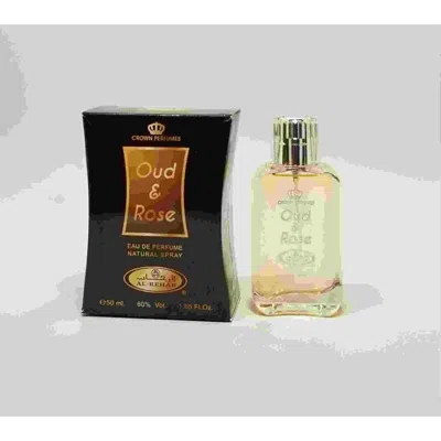 Al Rehab Unisex Oud & Rose Edp Spray 1.65 oz Fragrances 6291110099679