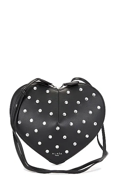 Ala?a Alaïa Le Coeur Bag In Noir