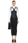 Ala?a Pencil Skirt In Noir Alaia