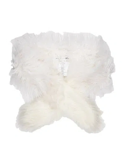 Pre-owned Alabama Muse Scarf In White