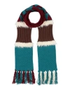Alabama Muse Woman Scarf Burgundy Size - Cashmere, Wool, Modacrylic, Acetate, Polyester In Red