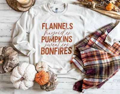 Alabama Threads Hayrides Fall Sweatshirt In White