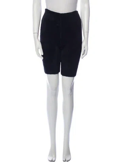 Pre-owned Alaïa 1980's Knee-length Shorts In Black