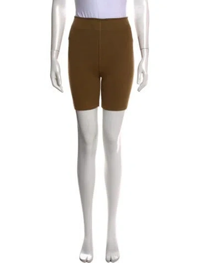 Pre-owned Alaïa 1990's Knee-length Shorts In Green