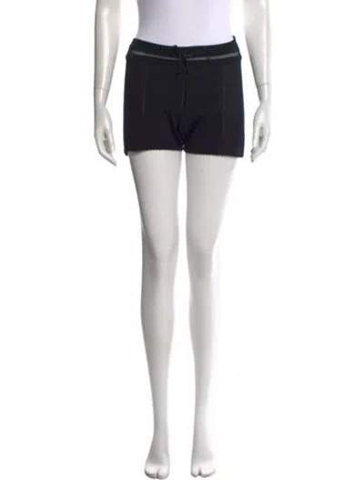 Pre-owned Alaïa 1990's Mini Shorts In Black