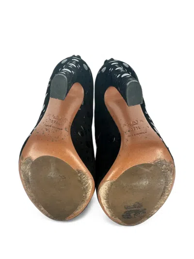 Pre-owned Alaïa 2010s Vienne Boots In Black