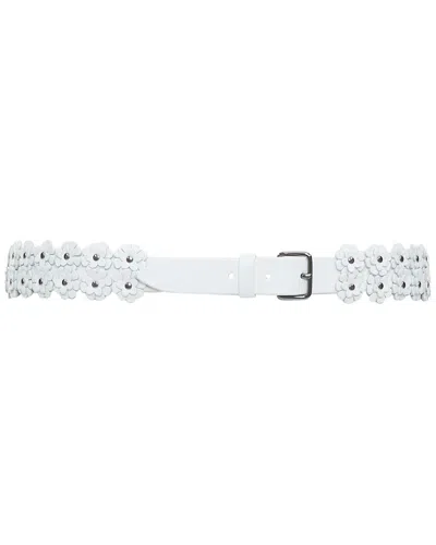 Pre-owned Alaïa 2022 Leather Petal Belt (authentic Pre-loved)