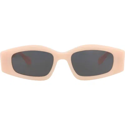 Alaïa 52mm Polarized Cat Eye Sunglasses In Neutral